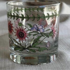 Vintage Portmeirion Botanic Garden Rocks Glass Gazania Ringens Treasure Flower